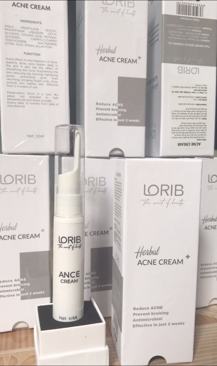 Kem dược thảo mụn lori b
