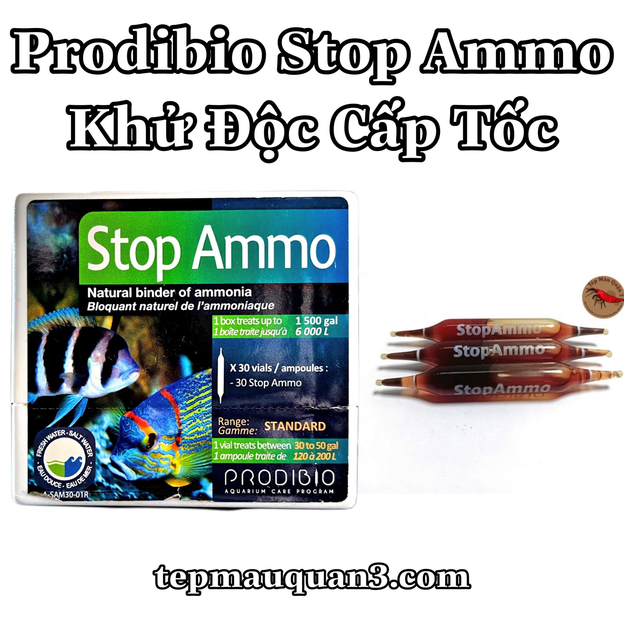 Prodibio Stop Ammo Khử Độc Cấp Tốc