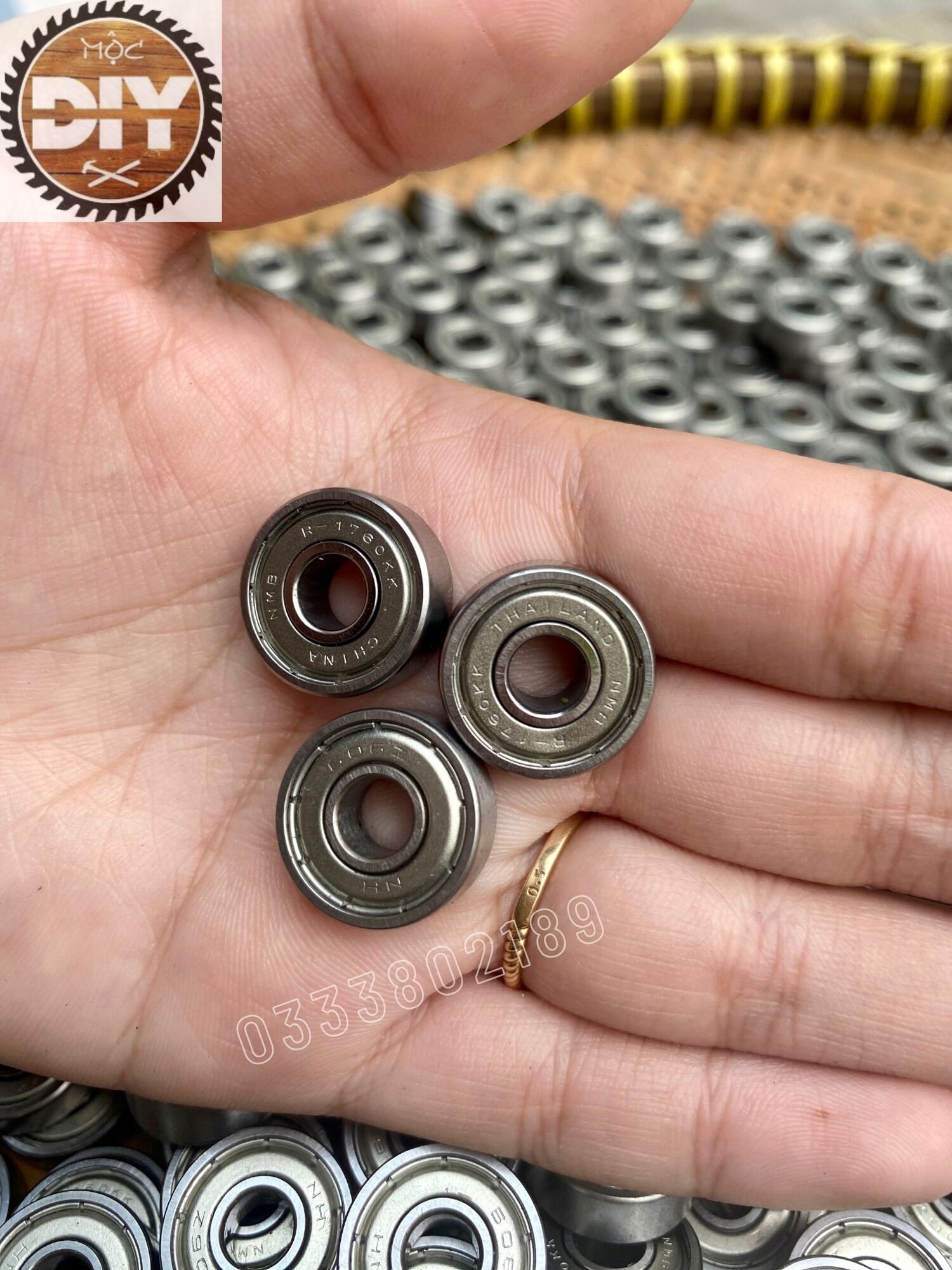BẠC ĐẠN 606/ BẠC ĐẠN TRỤC 6mm/ Vòng Bi 606 (6x17x6mm) ( hàng tháo máy)