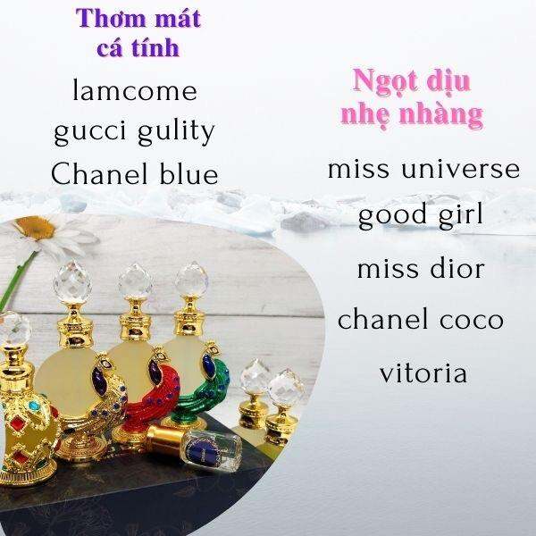 Tinh Dầu Nước Hoa Dubai con công.15ml, 35ml) | Tinh Dầu Dubai nam, nữ thơm quyến rũ