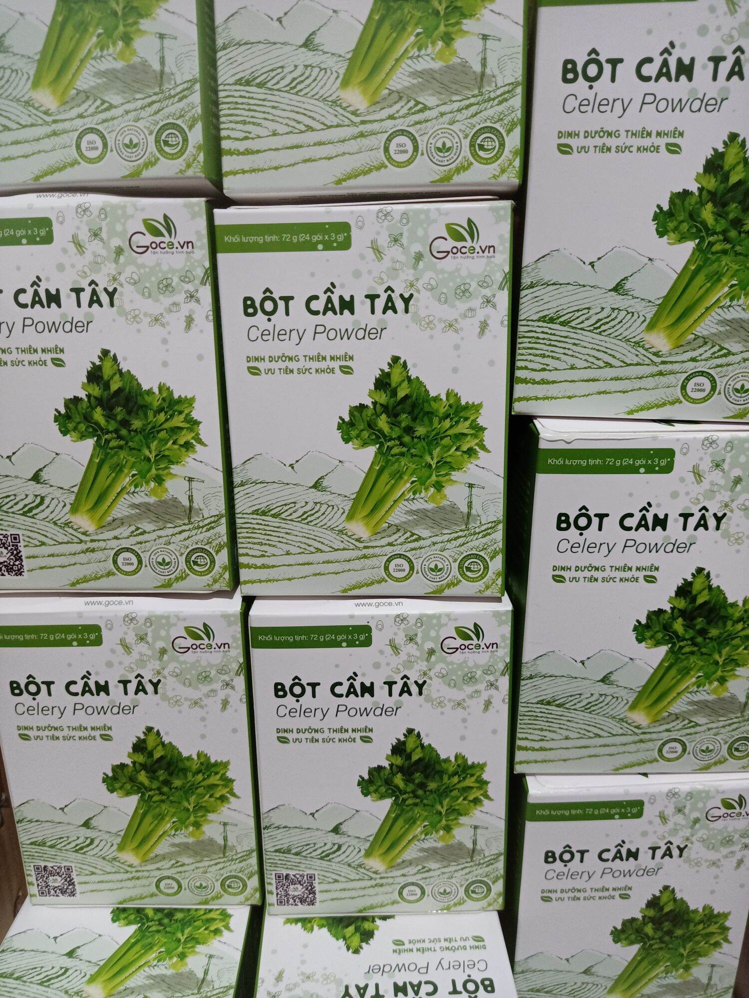 BỘT CẦN TÂY NGUYÊN CHẤT-24 GÓI×3G