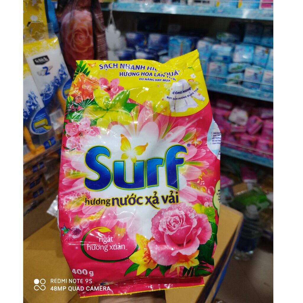Bột giặt surf gói 380g