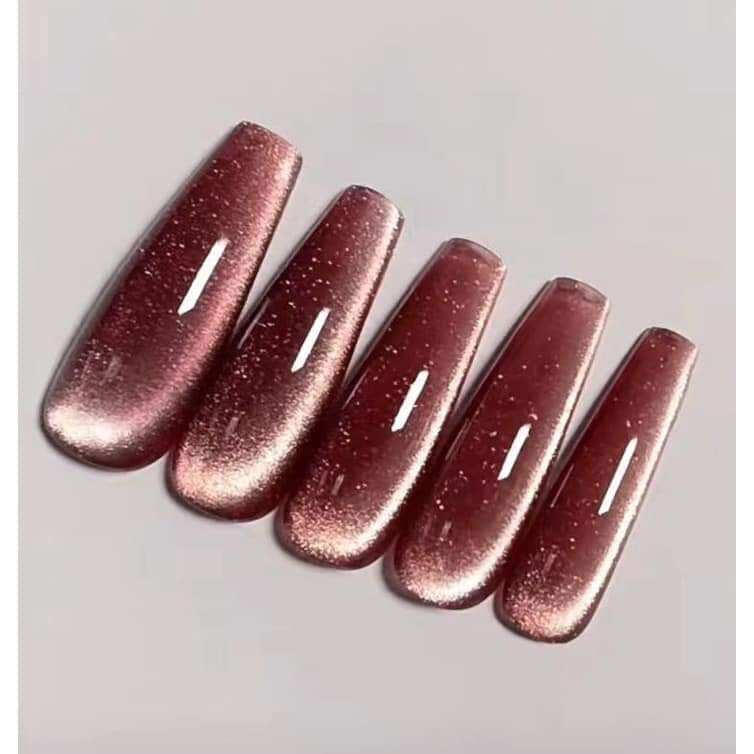 Sơn gel mắt mèo Kim Cương đủ màu ( đen  nâu  Bạc  đỏ  xanh  hồng )