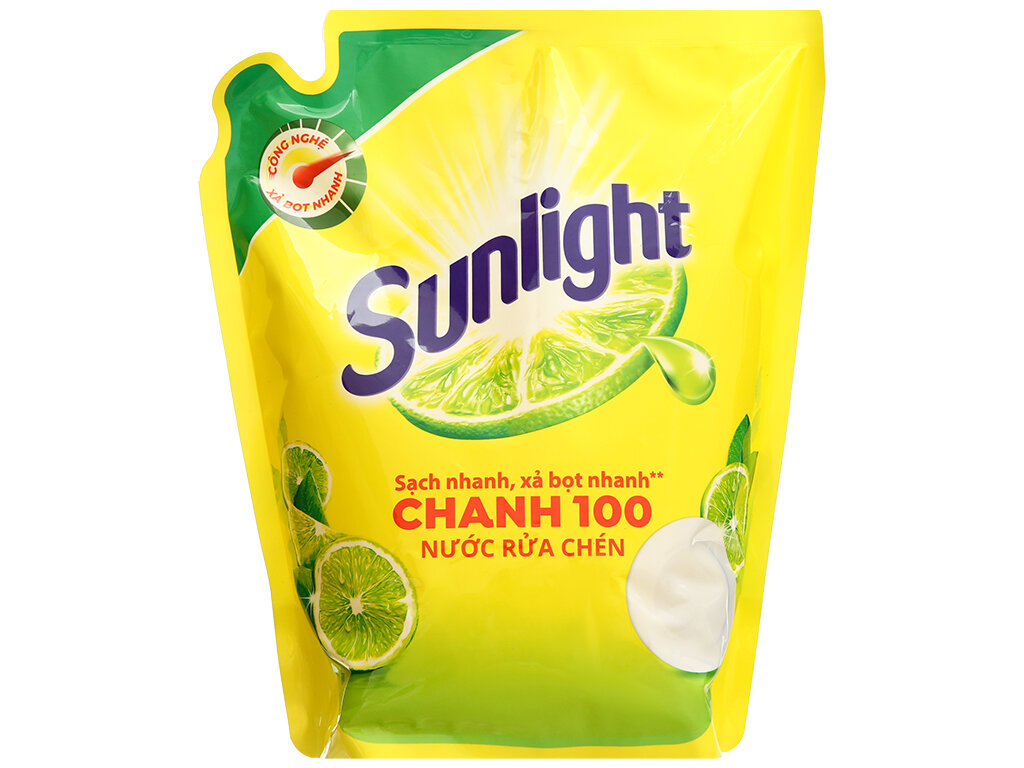 Nước rửa chén bát 2.6kg Sunlight Hương Chanh 100
