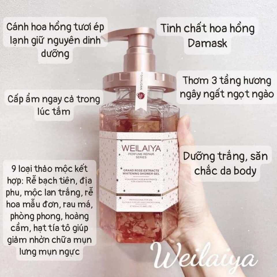 sữa tắm weilaiya