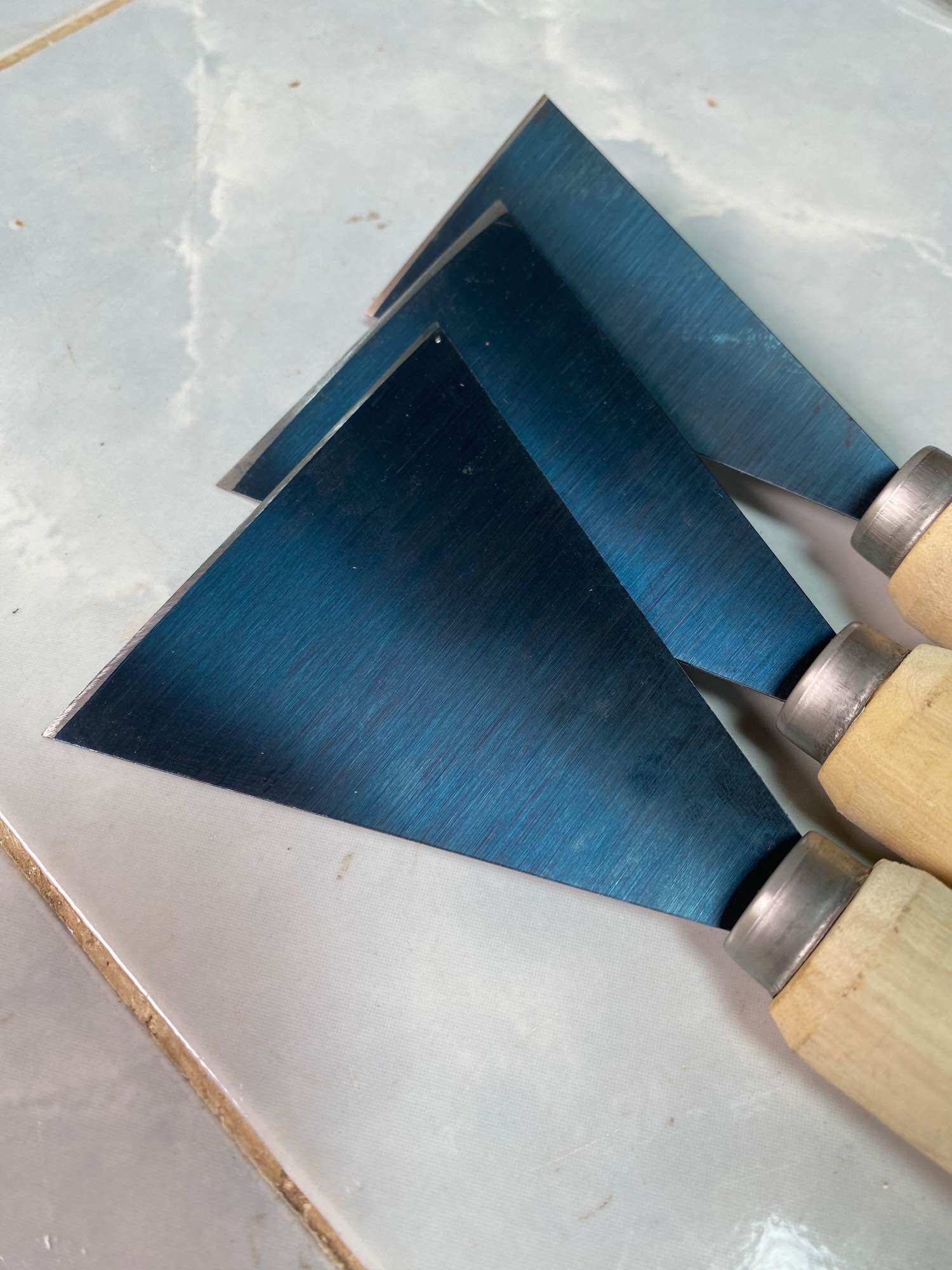 Dao cạo sàn, dao cạo sơn, cạo tường đa chức năng - Thép Lưỡi Cưa Mn65-Bó10cái