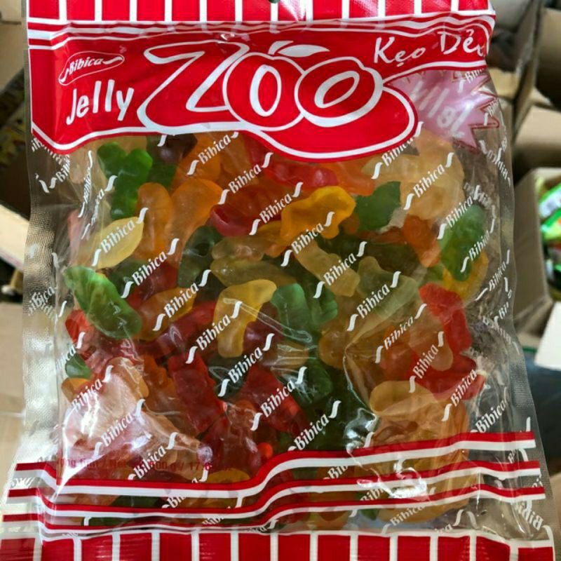 Bịch 500 gam kẹo dẻo chip chip zoo cực ngon ( bibica(