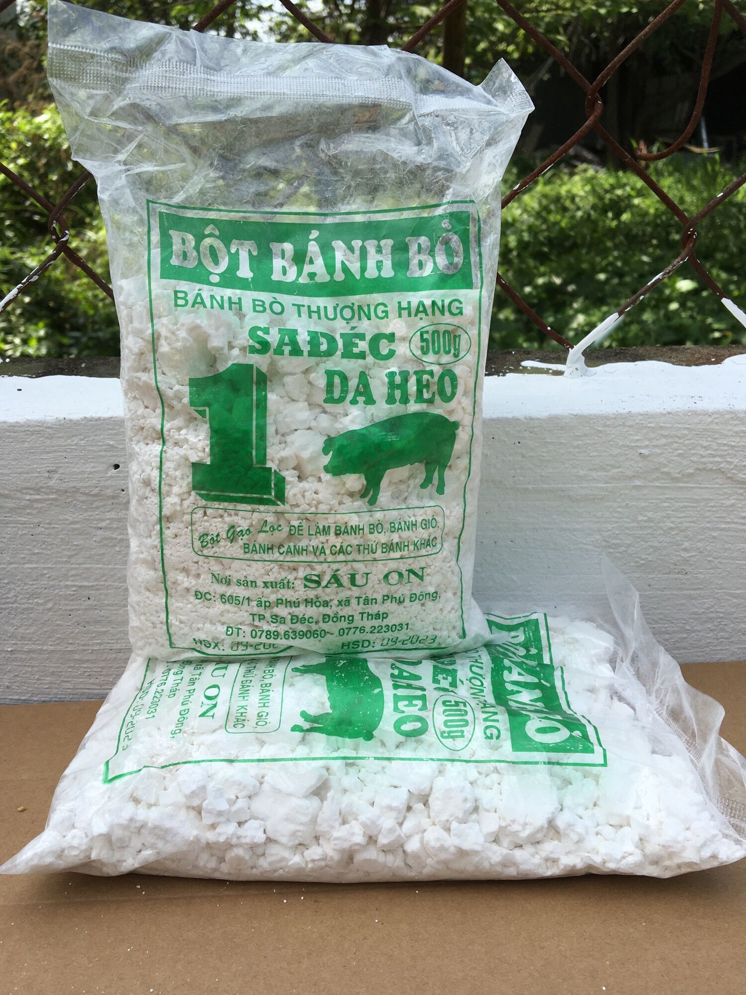 Bột bánh bò thượng hạng sa đéc 500gr