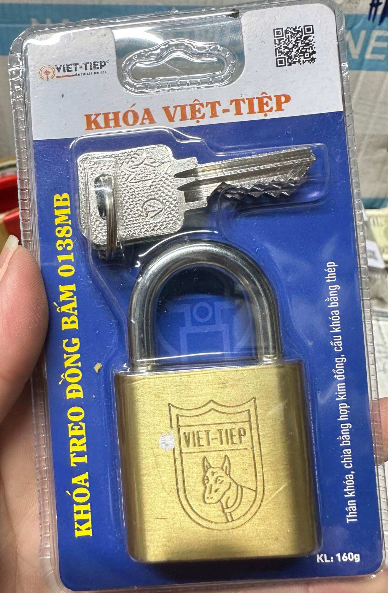 Khoá Việt Tiệp bấm 4p,5p,6p ( Hàng Công Ty )