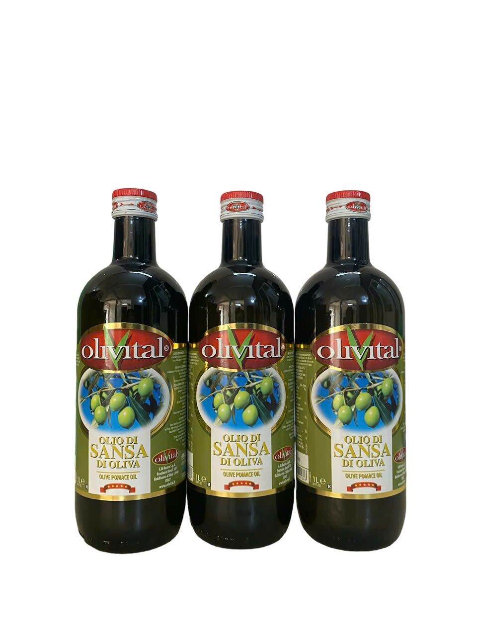 Dầu oliu Pomace 1000ml (nhập khẩu Italia)