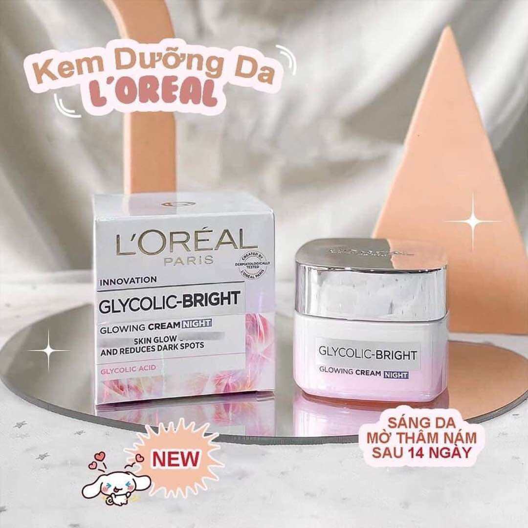 Kem dưỡng trắng da ban đêm Loreal 15ml