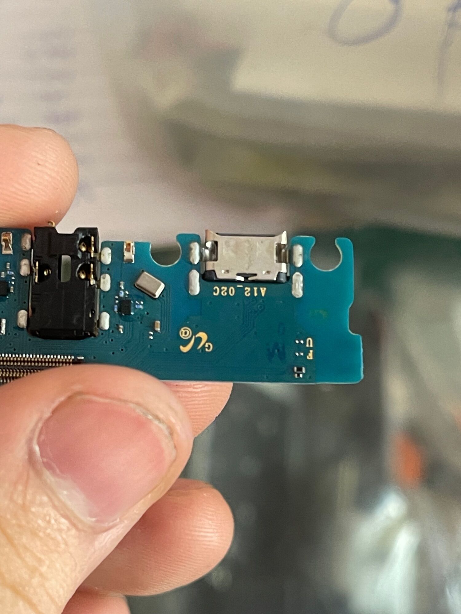 Cụm đuôi sạc Samsung A12