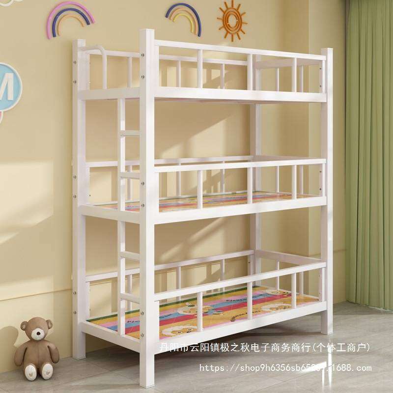 Giường Tầng Kim Loại Đôi Lớp có Bàn Ăn