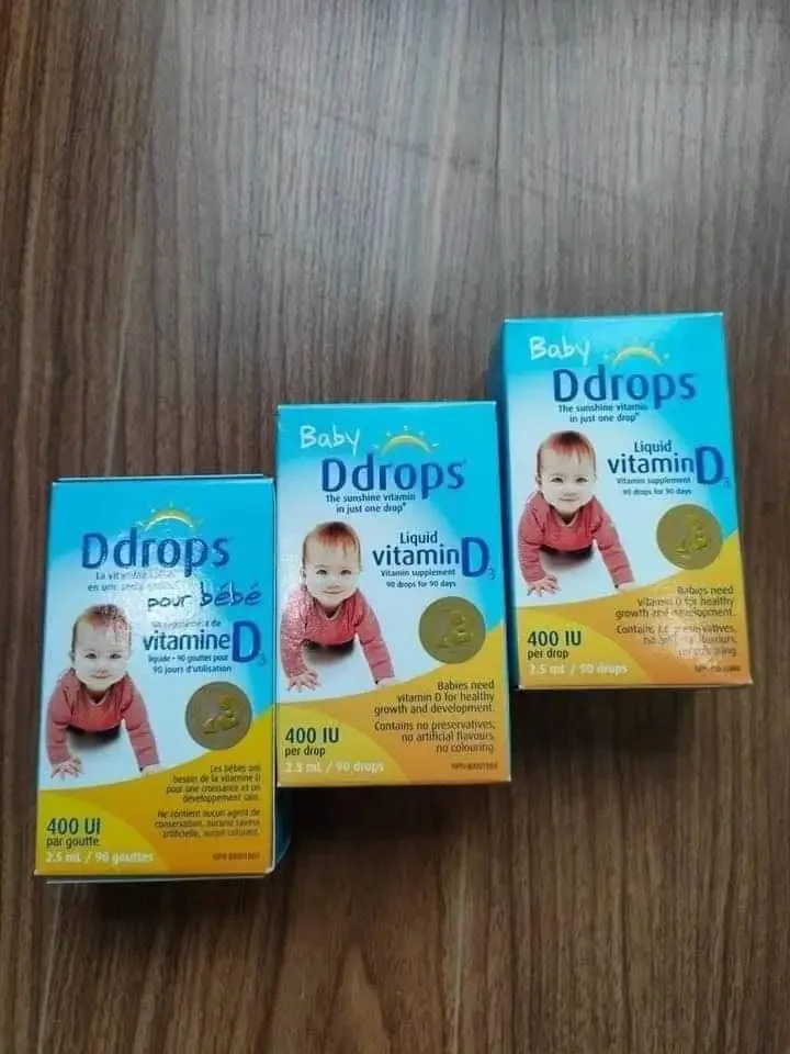 vitamin cho bé Baby D drops
