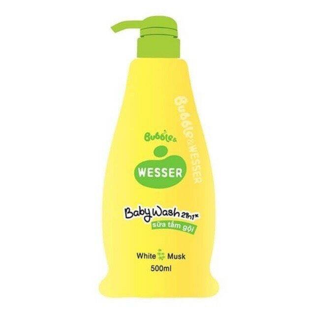 SỮA TẮM GỘI WESSER DÀNH CHO BÉ 500ML