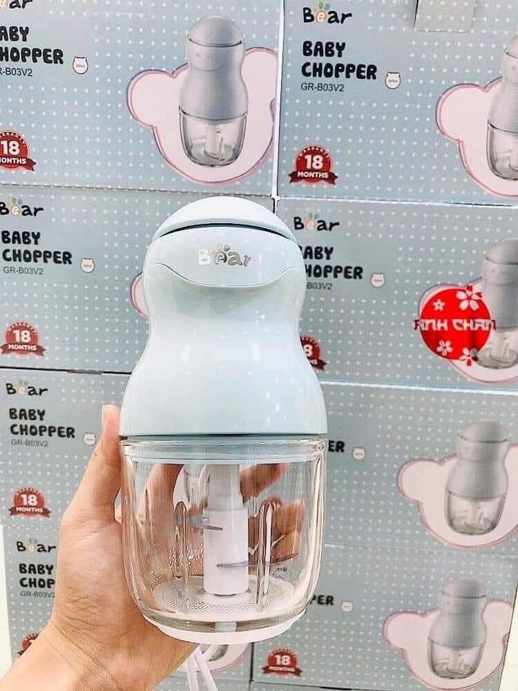 Cối thuỷ tinh thay thế máy xay bear 0,3l