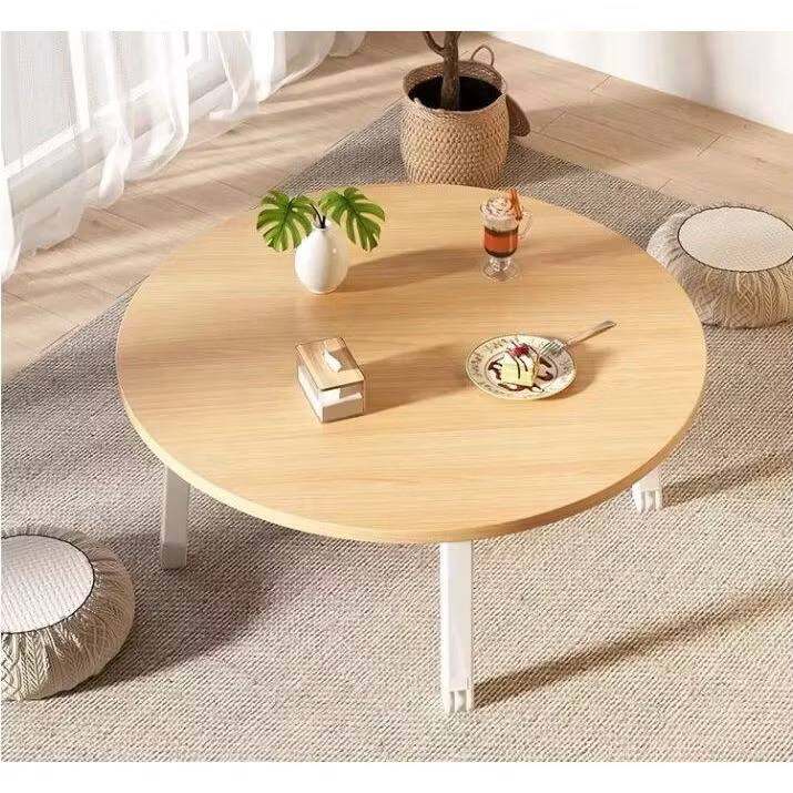 Round Table with Corn Sofa Baby Calf T Gâ P Go Convenient, Easy to Move, Makes a Super Pretty Bedroom Decor Table
