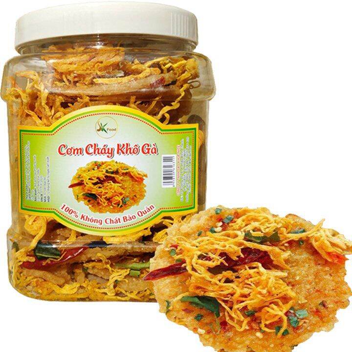 [HCM]Cơm cháy khô gà 10 hũ 500g cho sỉ