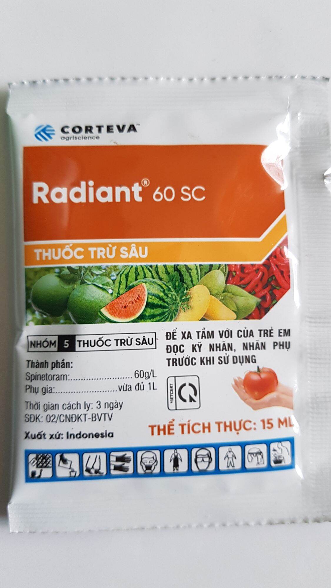 Thuốc trừ sâu sinh học RADIANT 15ml