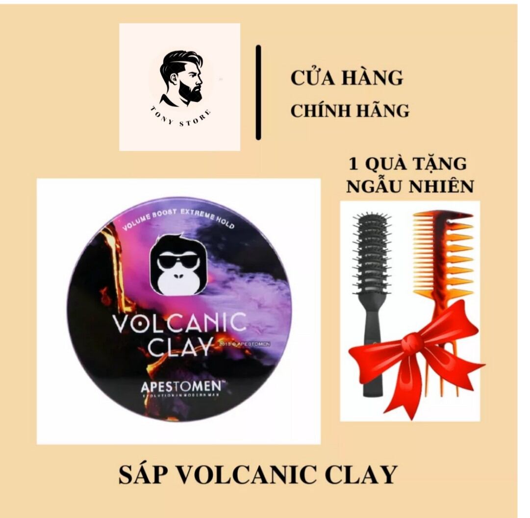 Sap vuot toc apestomen volcanic clay sáp vuốt tóc apestomen volcanic clay - có tem phủ bạc chống hàng giả chính hãng