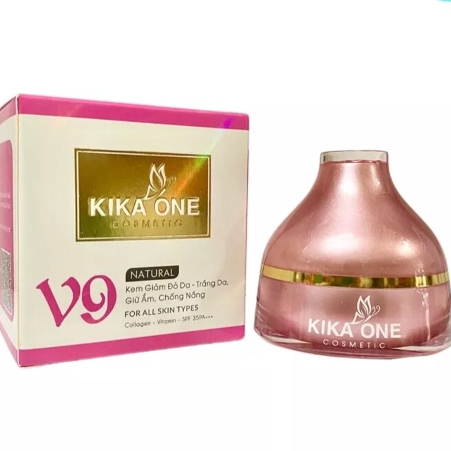 KEM KIKA ONE GIẢM ĐỎ DA - TRẮNG DA - GIỮ ẨM - CHỐNG NẮNG 24G