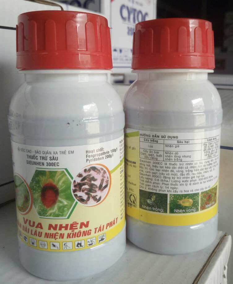 Vua trừ nhện sieunhen 300ec
