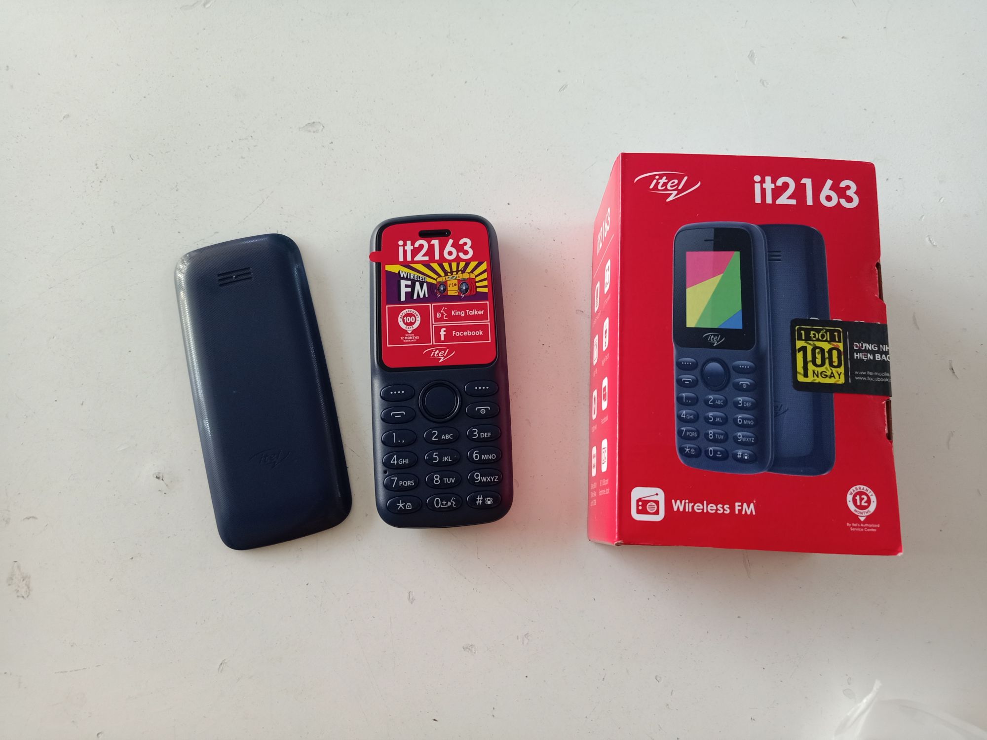 Điện thoại giá rẻ itel 2163