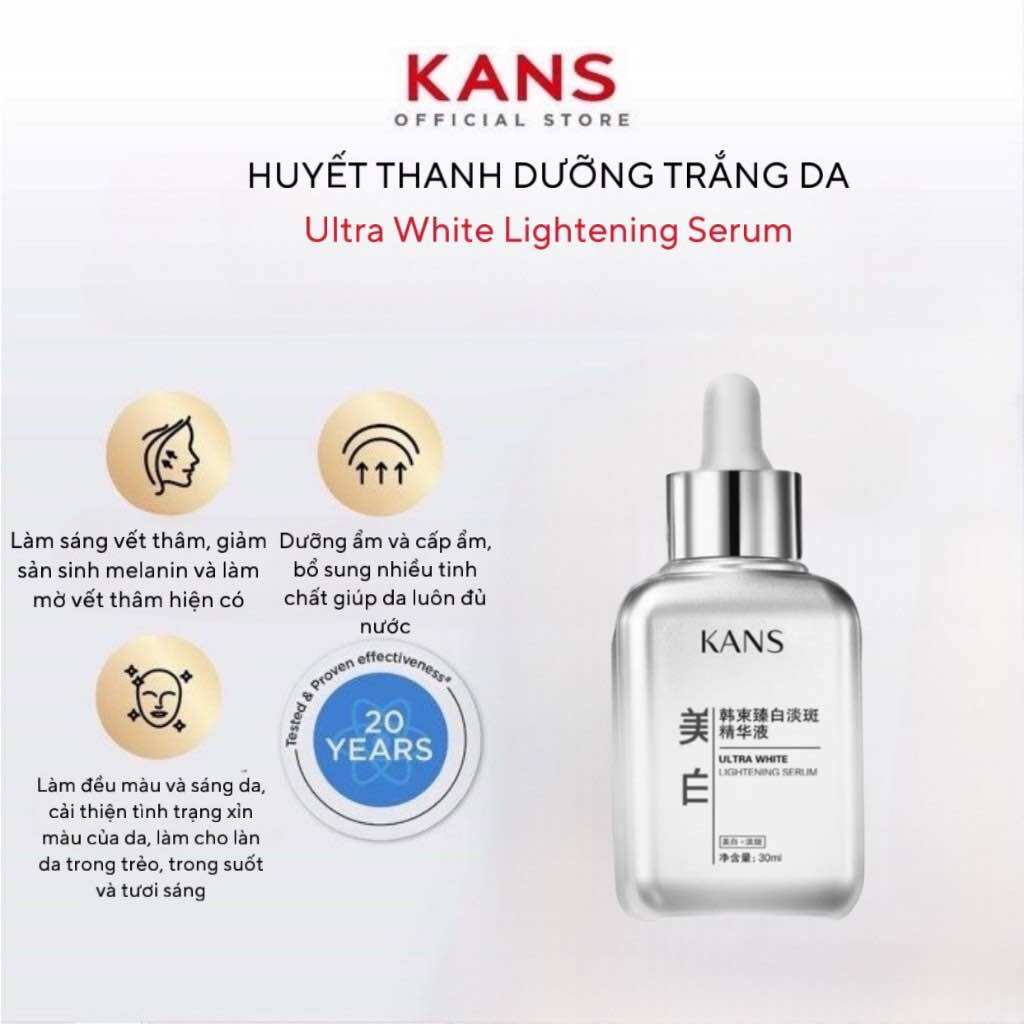 Tinh chất siêu trắng Kans
