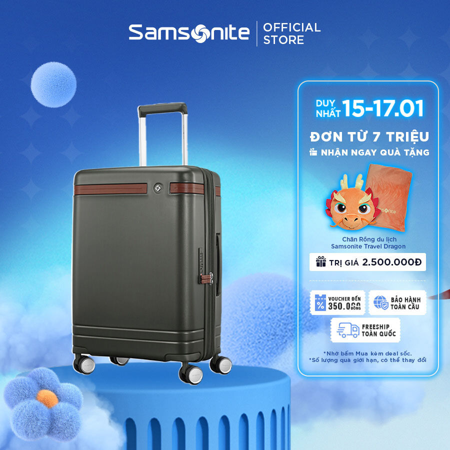[Voucher 25%] Vali kéo Samsonite Virtuosa EXP CARRY ON