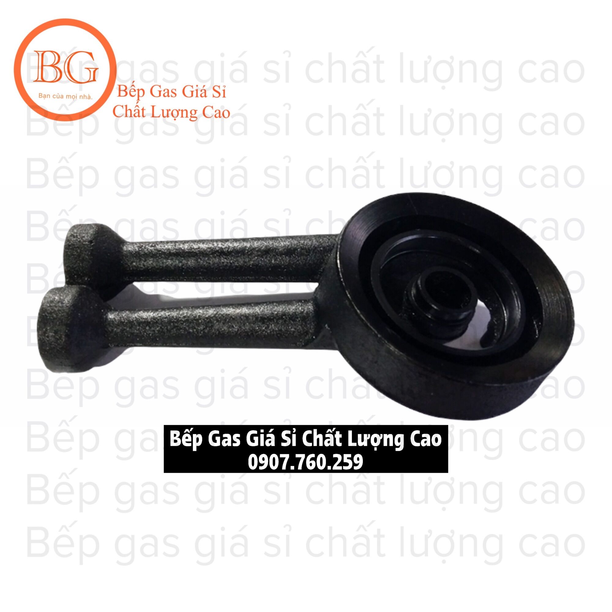 Ống điếu gang đôi pi 100 bếp gia đình