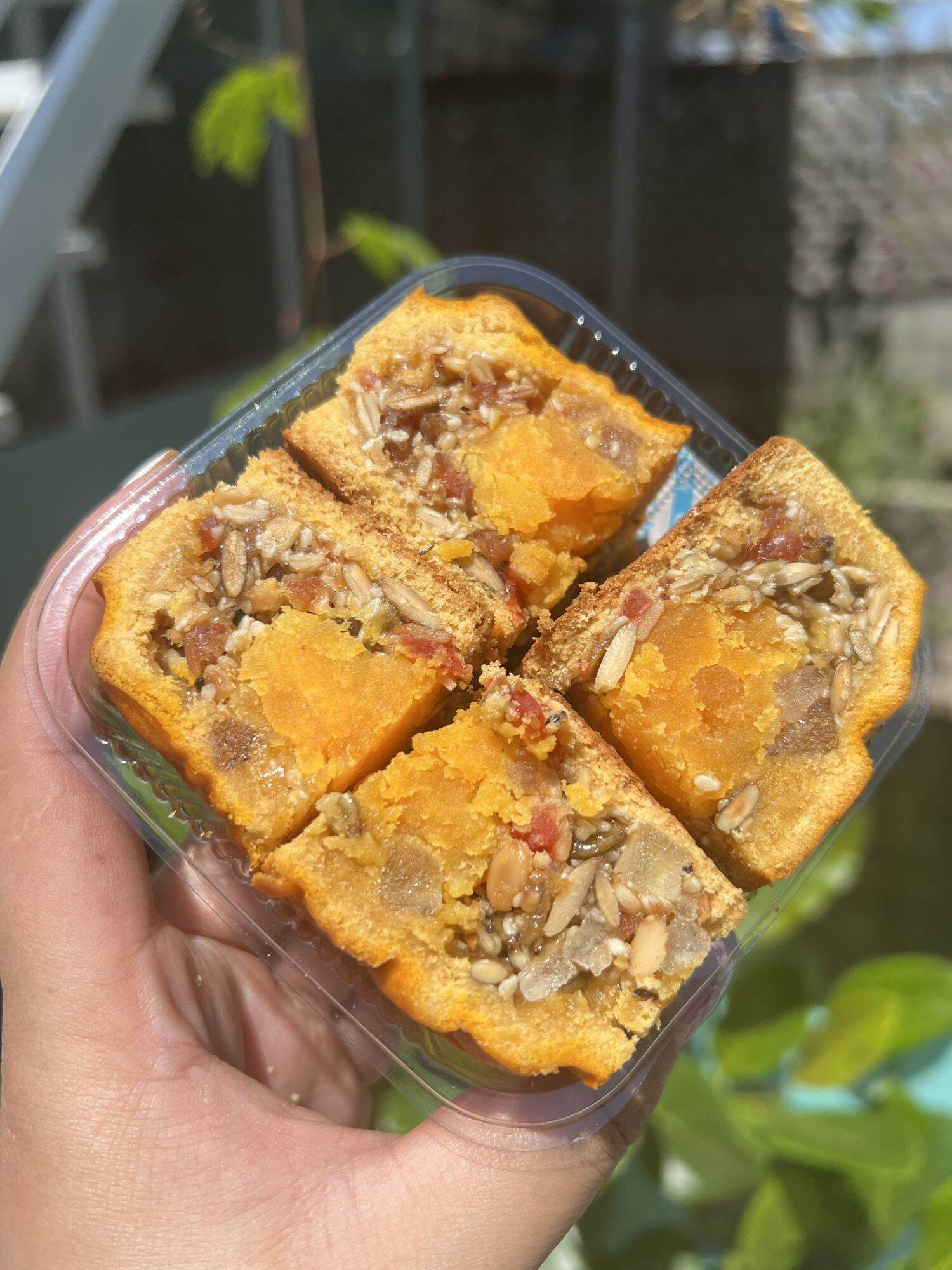 Bánh trung thu thập cẩm 2 trứng 220g (Bánh trung thu homemade)