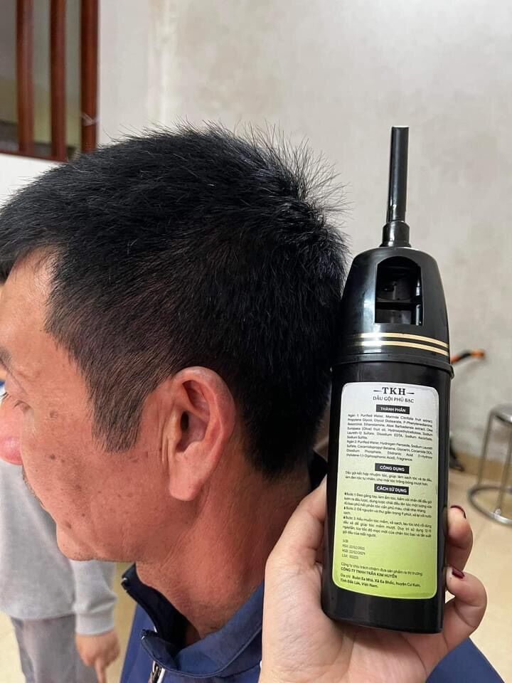 Dầu gội đầu phủ bạc trần kim huyền
