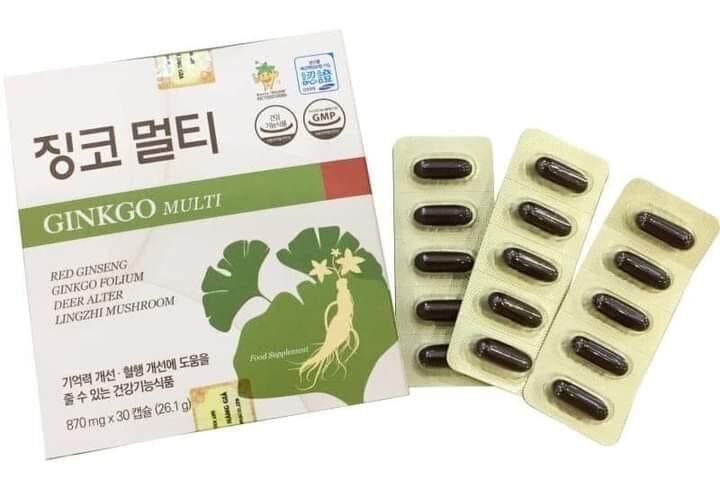 Bổ não Ginko Multi