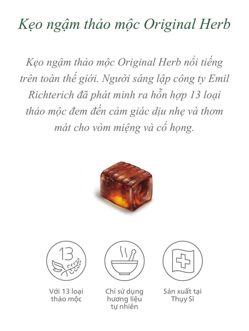 Kẹo thảo mộc Ricola  - Đức