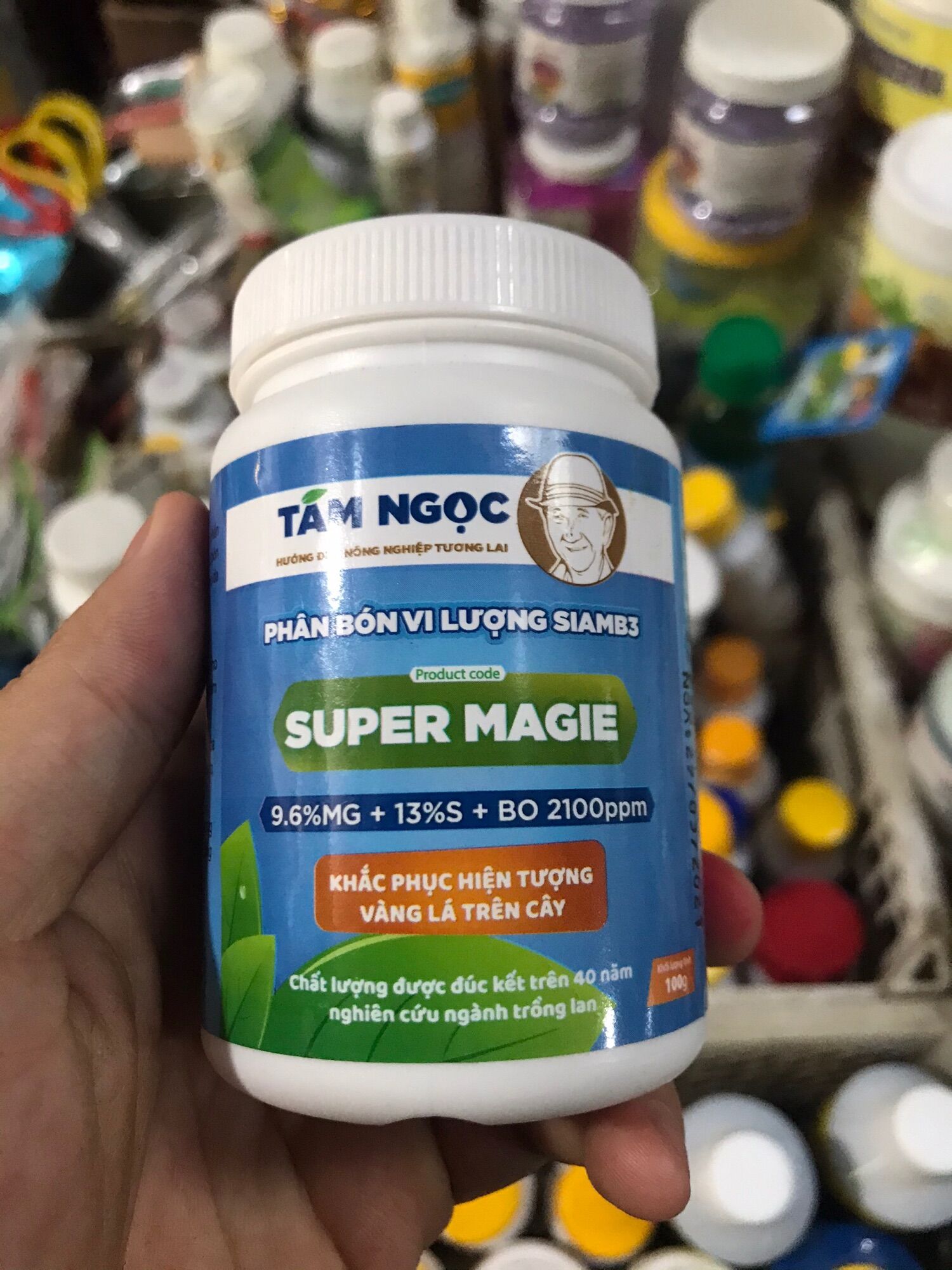Phân bón Super Magie của thầy Tám Ngọc