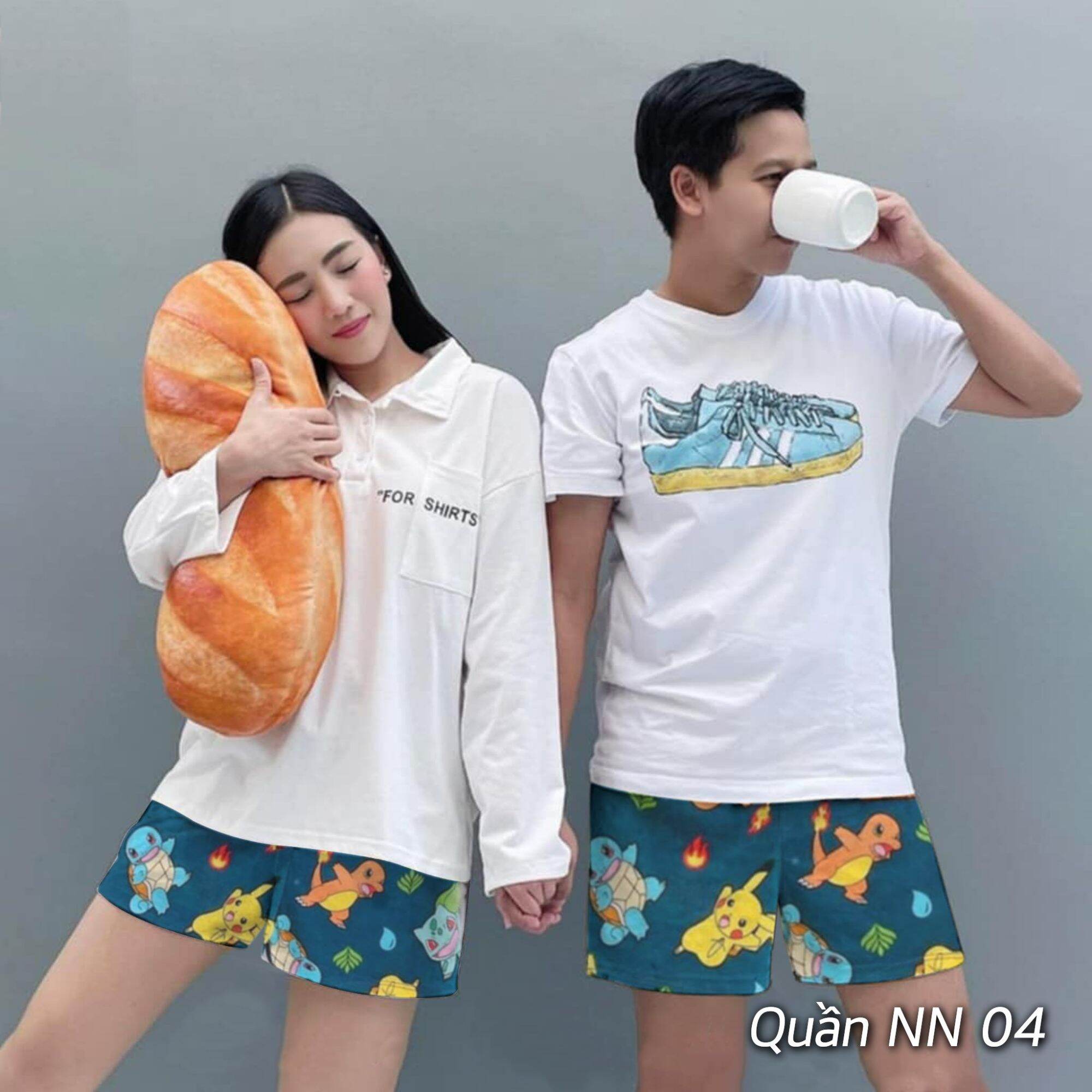 Quần Đùi Nam Nữ Thun Lạnh King Boxer Đập Tan Nóng Bức Mặc Nhà Mặc Làm Quần Ngủ Có Bigsize