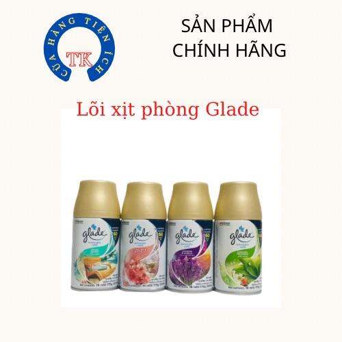 Lõi thay máy xịt thơm phòng tự động Glade, lõi thay bình xịt phòng tự động glade