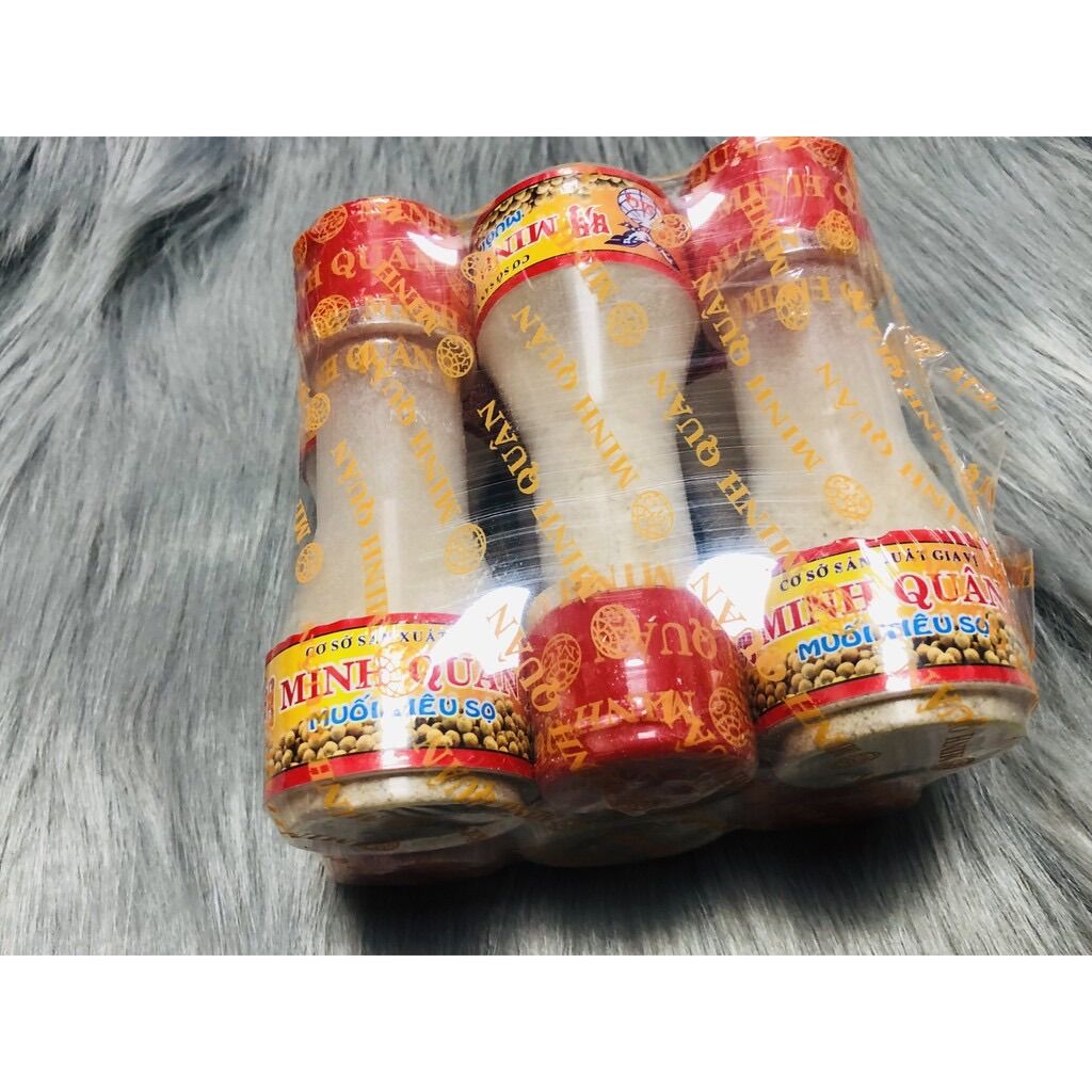 Combo 2 chai ( mỗi chai 60g) muối tiêu sọ Minh Quân( Date mới 12 tháng).