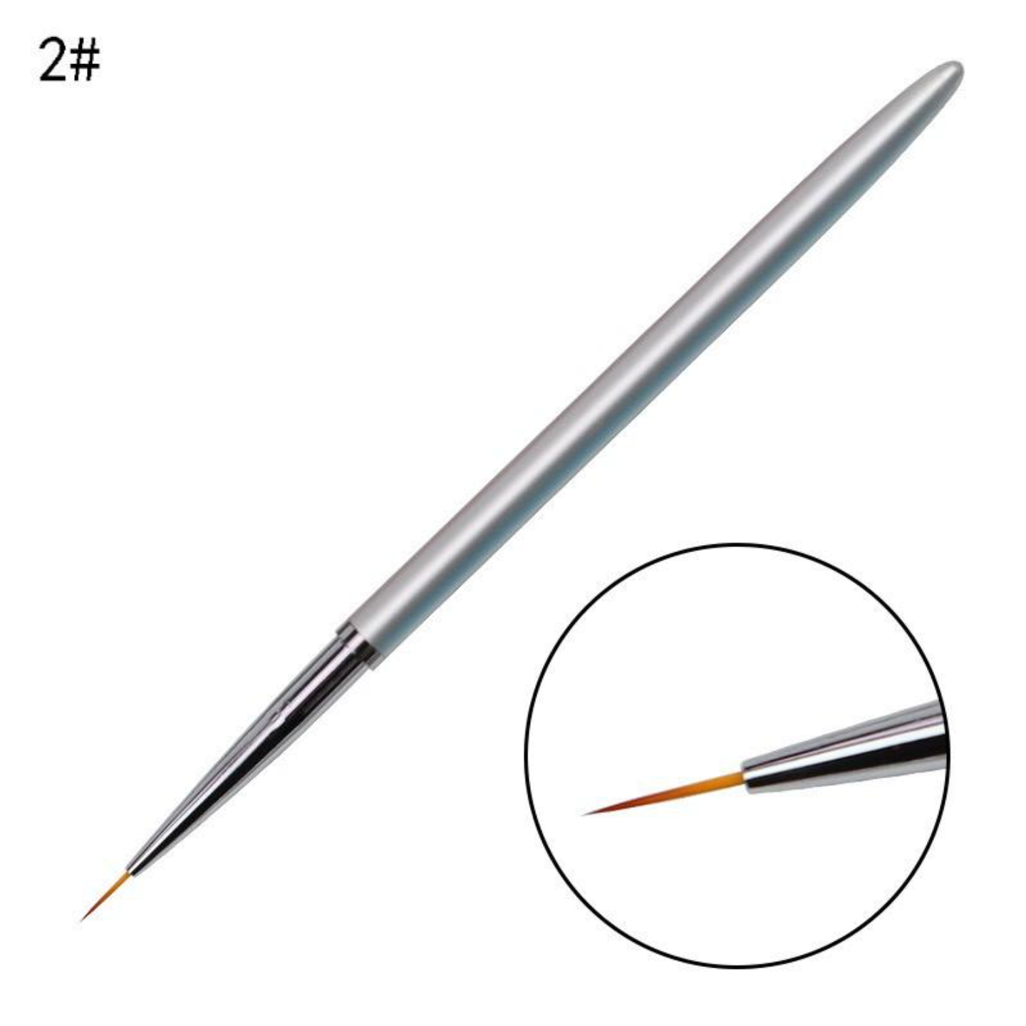 Bộ 3 cây cọ vẽ nét , cọ tóc Dingxi vẽ nail chuyên dụng