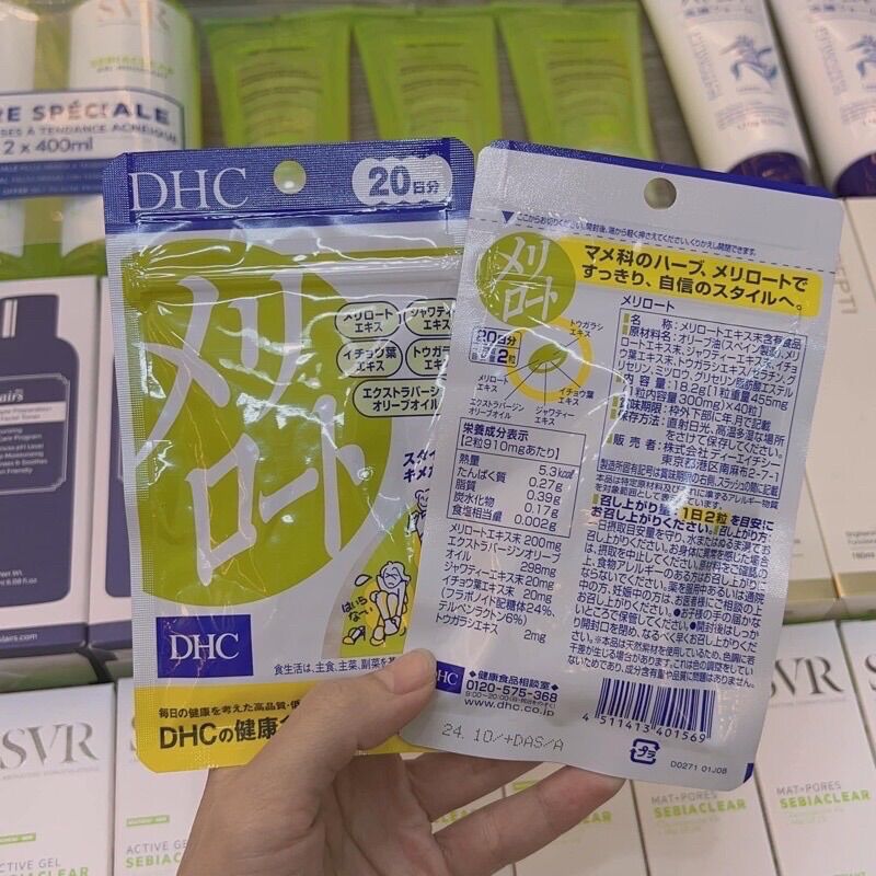 Viên uống trắng da DHC Nhật Bản 20 ngày (Hàng chính hãng)