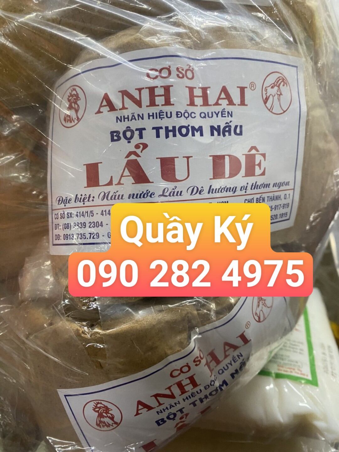 Gia vị lẩu dê hiệu anh Hai