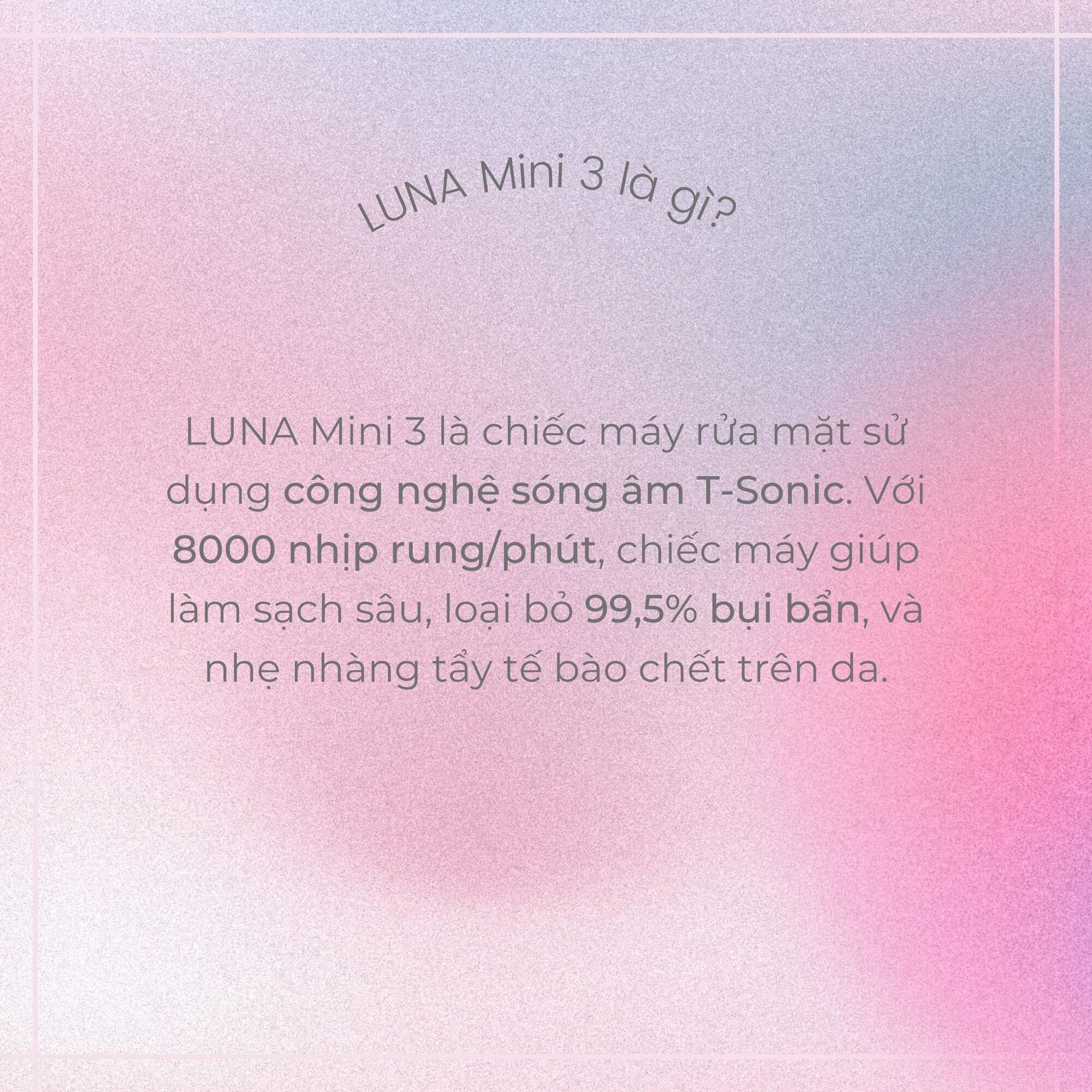Máy Rửa Mặt Foreo Luna Mini 3 Chính Hãng