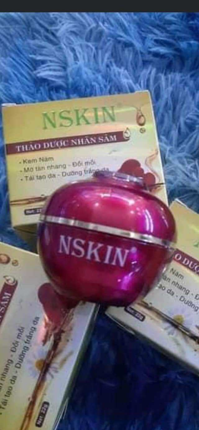 kem  thảo dược nhân sâm nskin (nám )