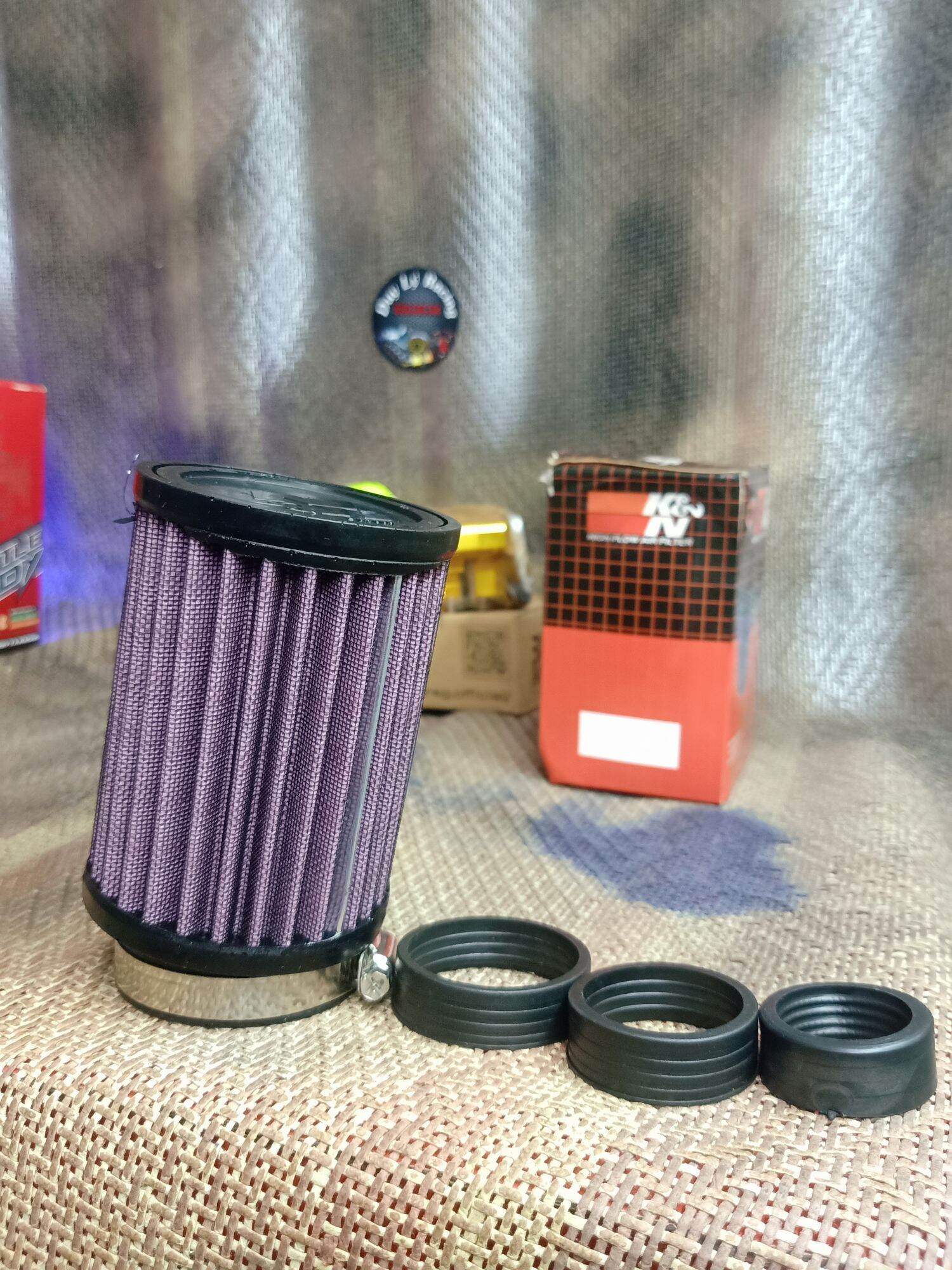 Lọc trụ k&n 1.1 , pô e trụ k&n 1.1 lắp tất cả các dòng xe.