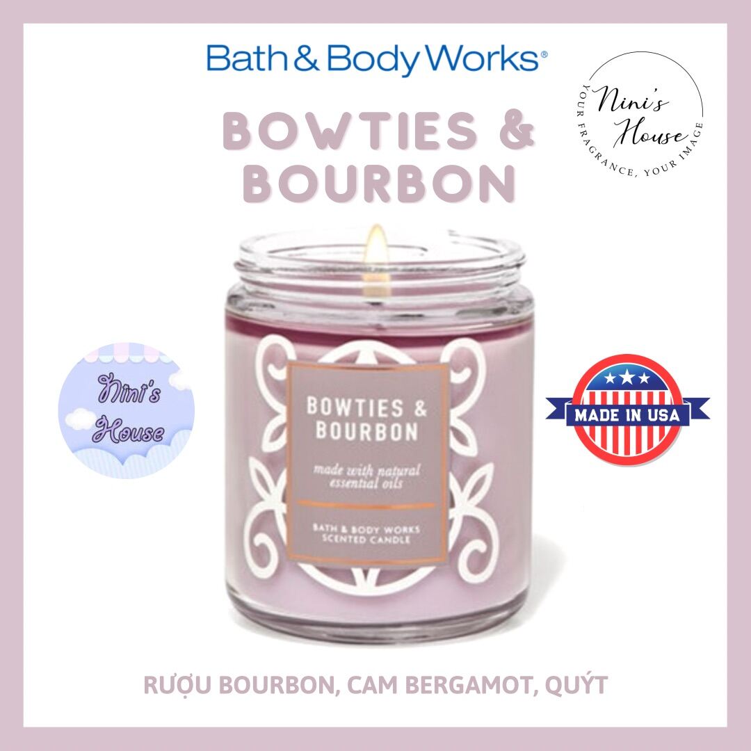 bourbon bath and body works candle