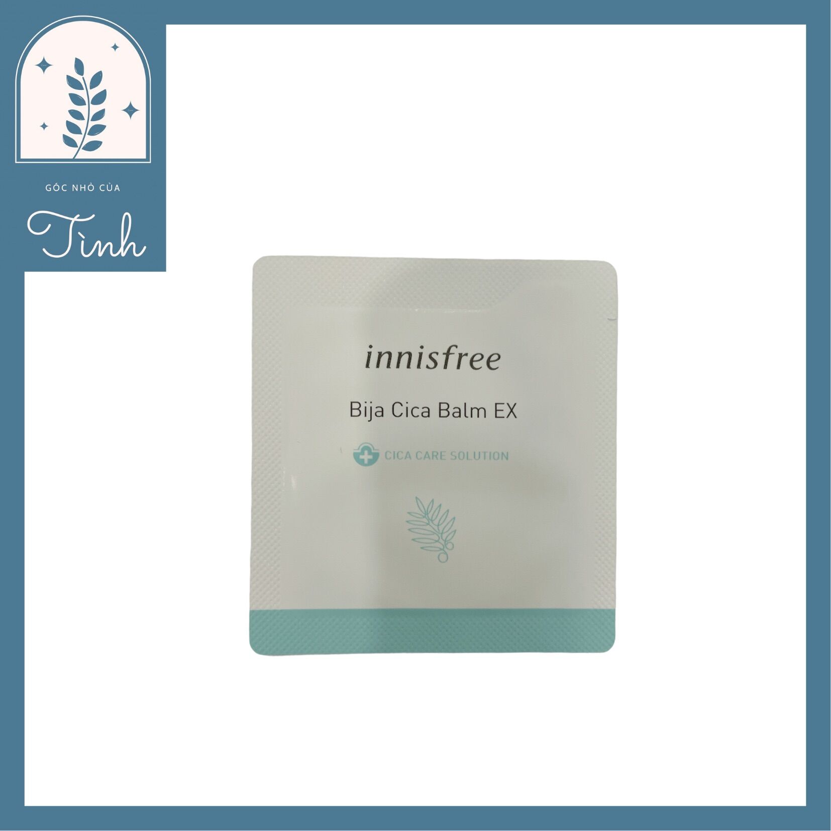 Kem phục hồi da sau mụn, làm dịu da kích ứng innisfree bija cica balm ex 1ml