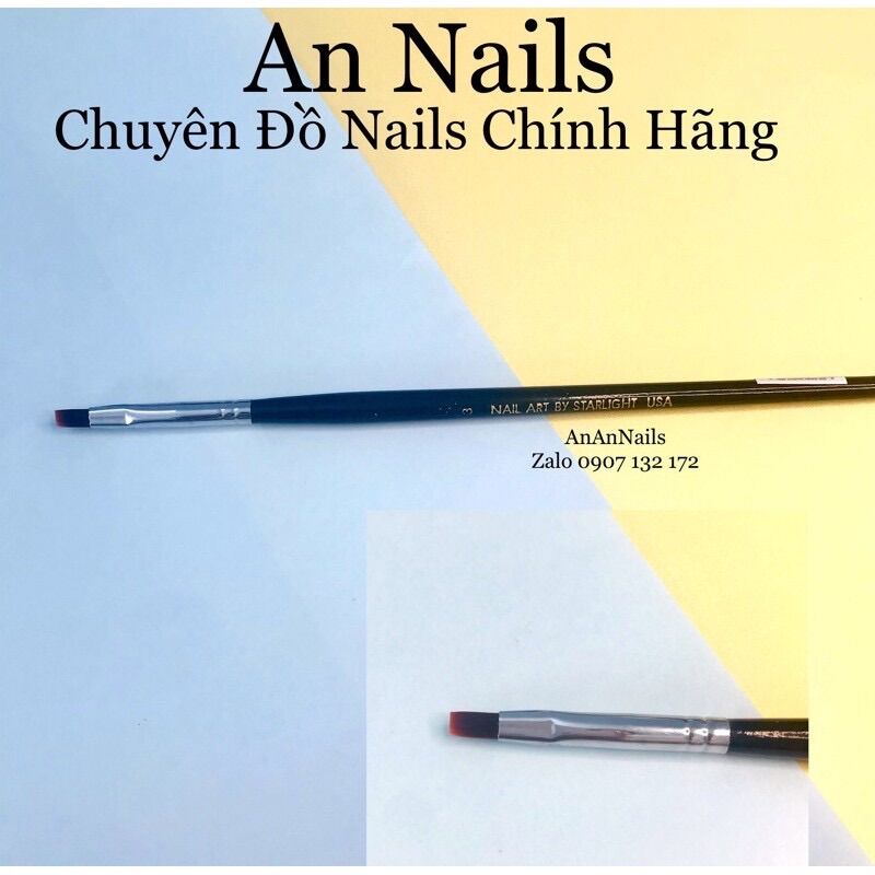 Cọ bản usa số 2 , số 3 , cọ vẽ hoa 3d