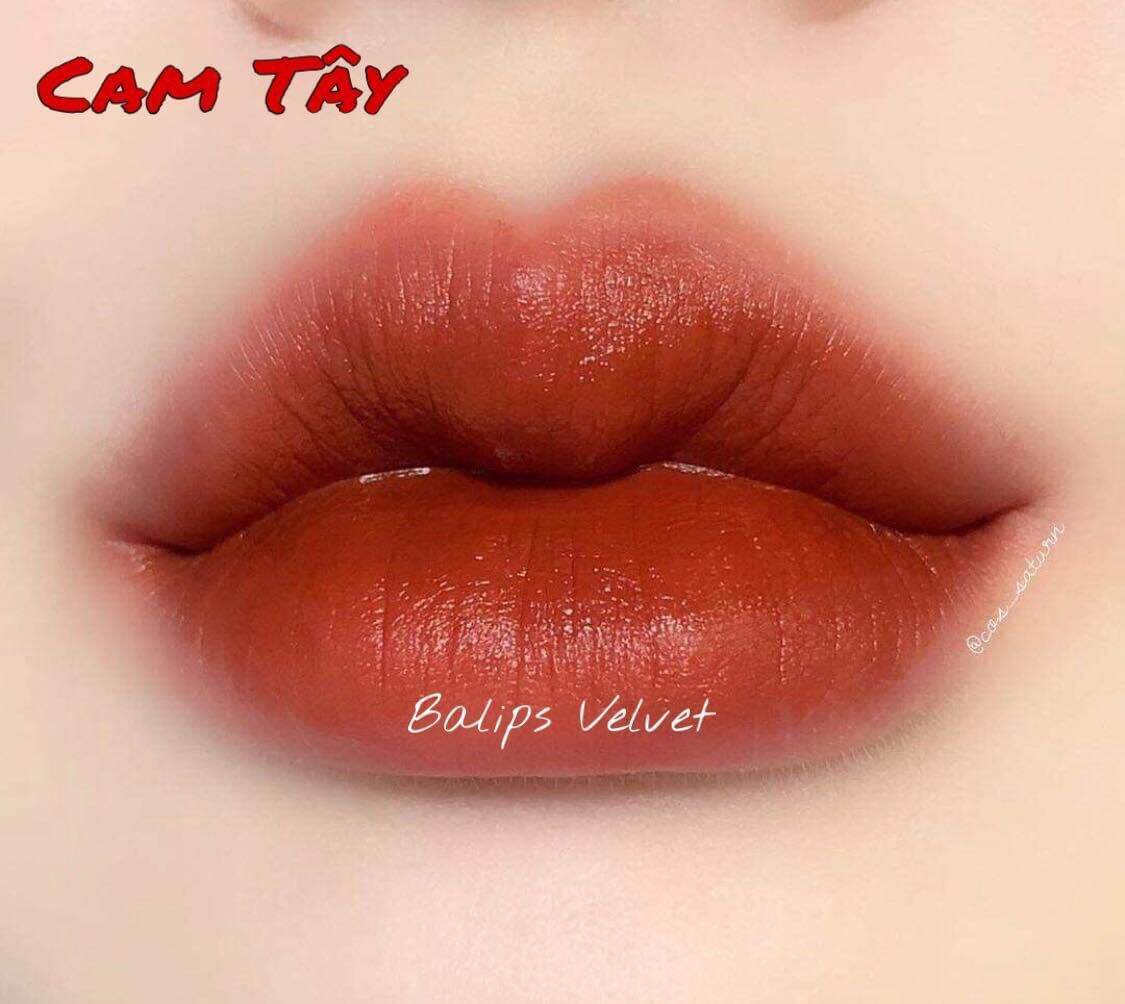 Cam Tây_Son Ba Beauty Vellvet Lips Màu Cam Tây