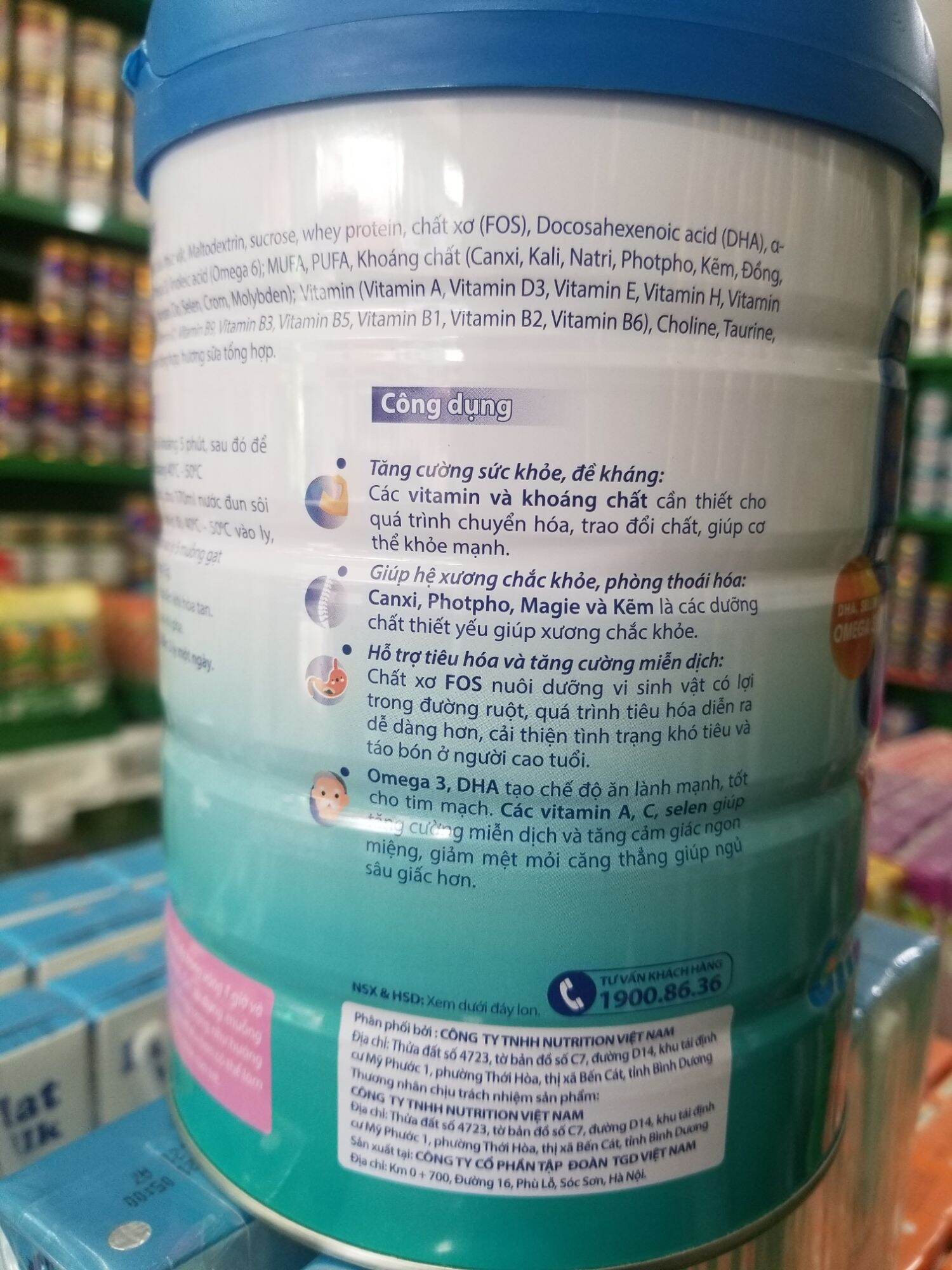 [HCM]Sữa Milky Auz Canxi 850g