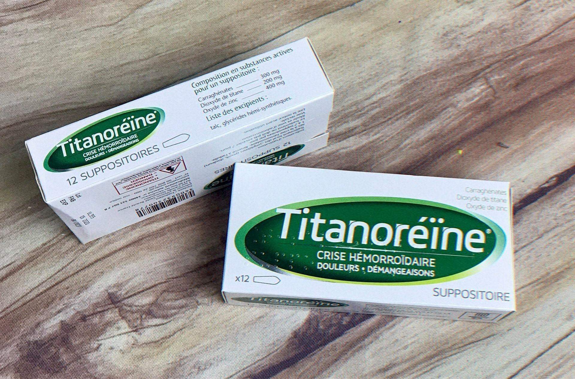 Viên trĩ đặt hậu môn Titanoreine